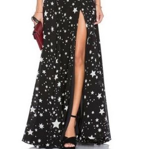 Maxi Star Slit Skirt